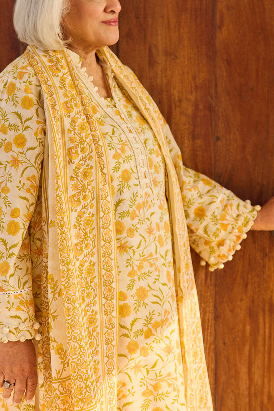 3 Piece Printed Lawn Suit with Dupatta