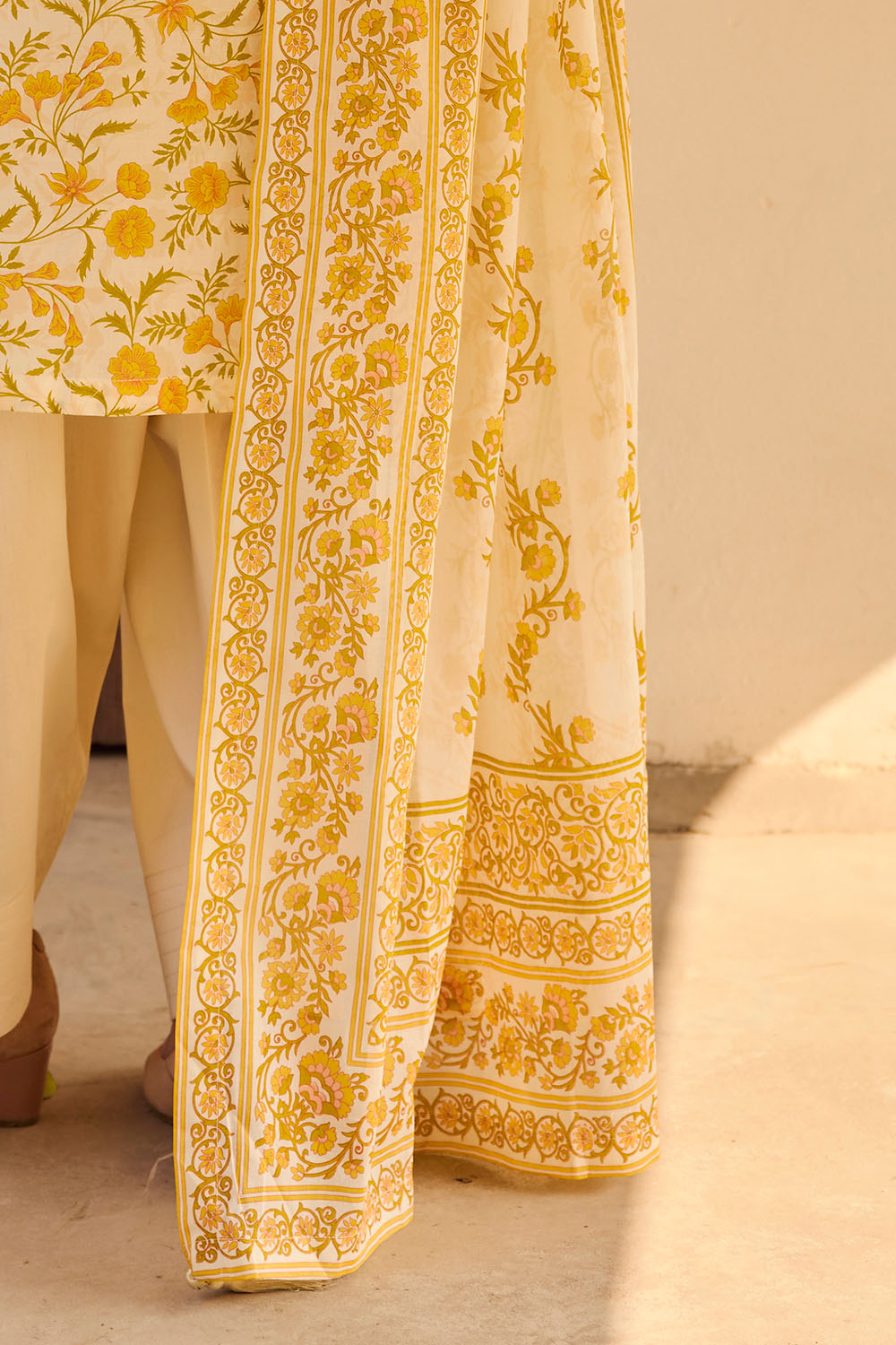 3 Piece Printed Lawn Suit with Dupatta