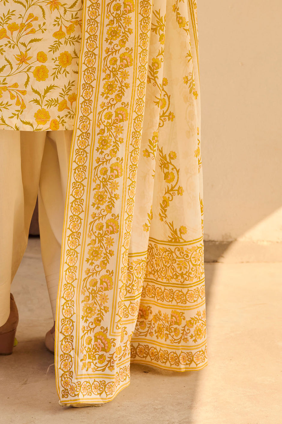 3 Piece Printed Lawn Suit with Dupatta