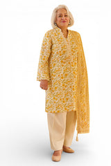 3 Piece Printed Lawn Suit with Dupatta CL-62113 A