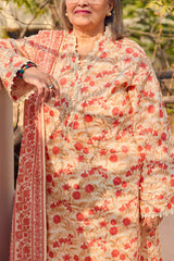 3 Piece Printed Lawn Suit with Dupatta CL-62113 B