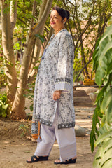 3 Piece Printed Lawn Suit with Dupatta CL-62115 A