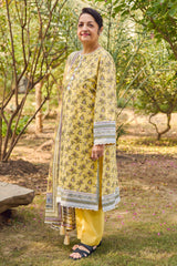 3 Piece Printed Lawn Suit with Dupatta CL-62116 A