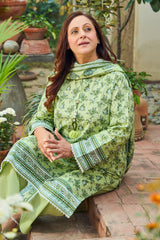 3 Piece Printed Lawn Suit with Dupatta CL-62116 B