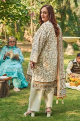 3 Piece Printed Lawn Suit with Dupatta CL-62117 A