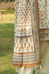 3 Piece Printed Lawn Suit with Dupatta CL-62117 A
