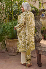 3 Piece Printed Lawn Suit with Dupatta CL-62118 A