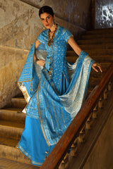 3 Piece Printed Lawn Suit CL-62134 B