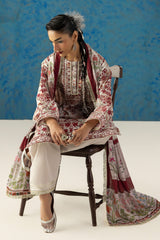 3 Piece Printed Lawn Suit with Dupatta CL-62138