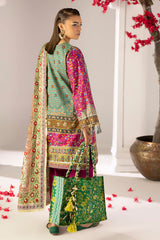 3 Piece Printed Lawn Suit with Dupatta CL-62139