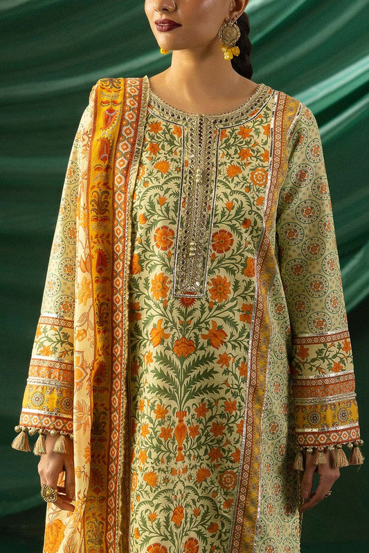 3 Piece Printed Lawn Suit with Dupatta CL-62140