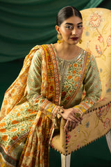 3 Piece Printed Lawn Suit with Dupatta CL-62140