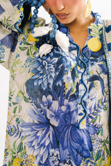 3 Piece Printed Lawn Suit with Dupatta CL-62144