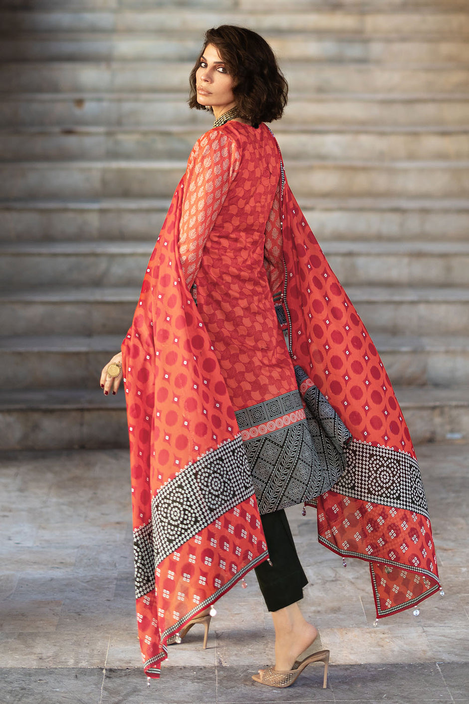 3 Piece Printed Lawn Suit