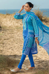 3 Piece Printed Lawn Suit CL-62148 B