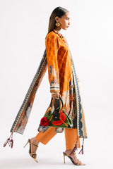 3 Piece Printed Lawn Suit with Dupatta CL-62156