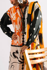 3 Piece Printed Lawn Suit with Dupatta CL-62159