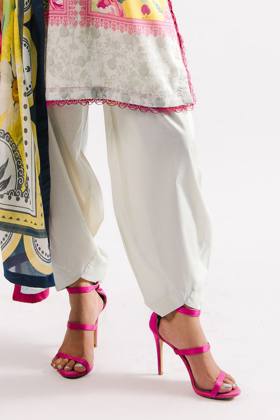 3 Piece Printed Lawn Suit with Dupatta