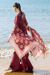 3 Piece Printed Lawn Suit CL-62168 B