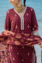 3 Piece Printed Lawn Suit CL-62168 B