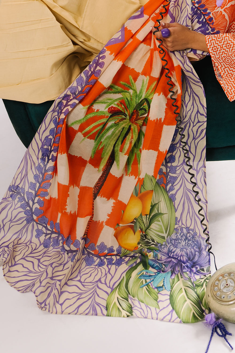 3 Piece Printed Lawn Suit with Dupatta