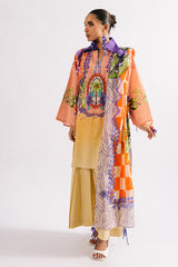 3 Piece Printed Lawn Suit with Dupatta CL-62172