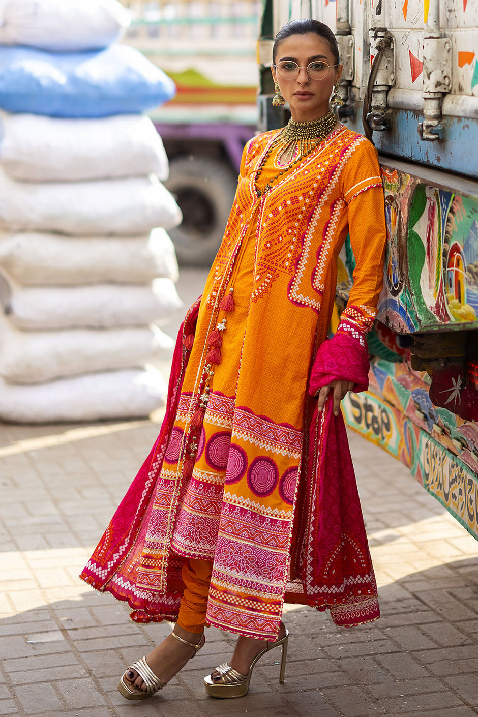 3 Piece Printed Lawn Suit