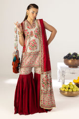 3 Piece Printed Lawn Suit with Dupatta CL-62179