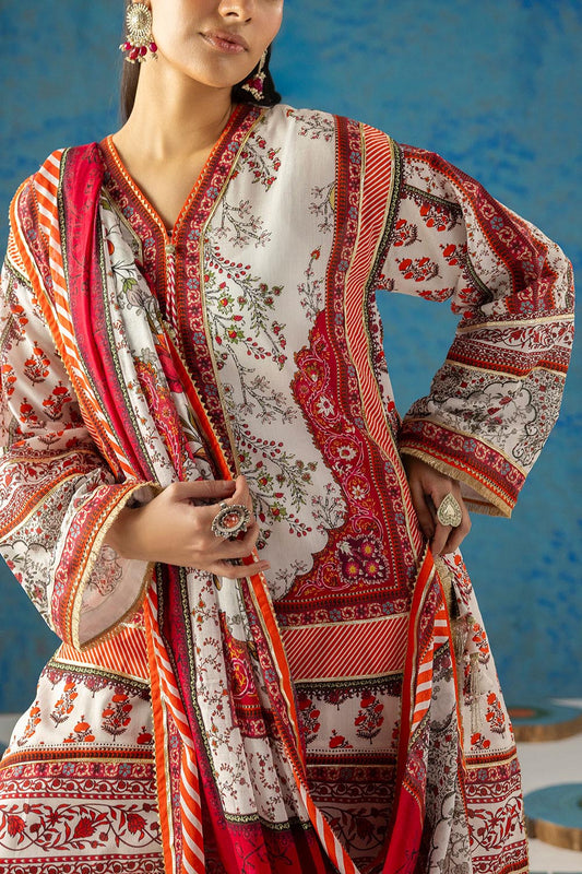 3 Piece Printed Lawn Suit with Dupatta CL-62181
