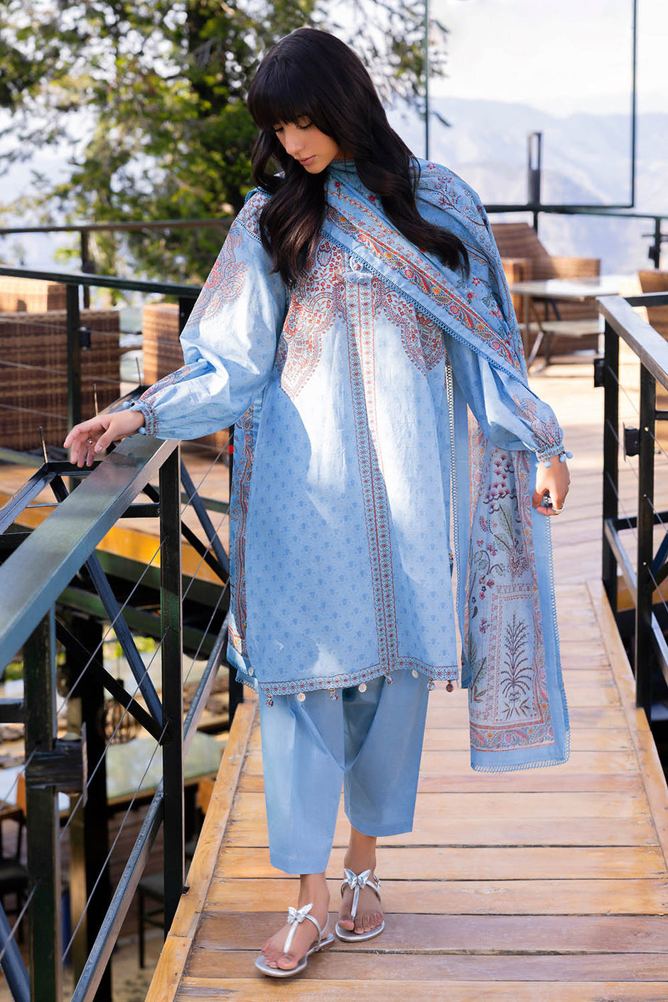 3 Piece Printed Lawn Suit