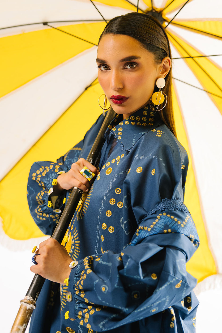 3 Piece Printed Lawn Suit with Dupatta