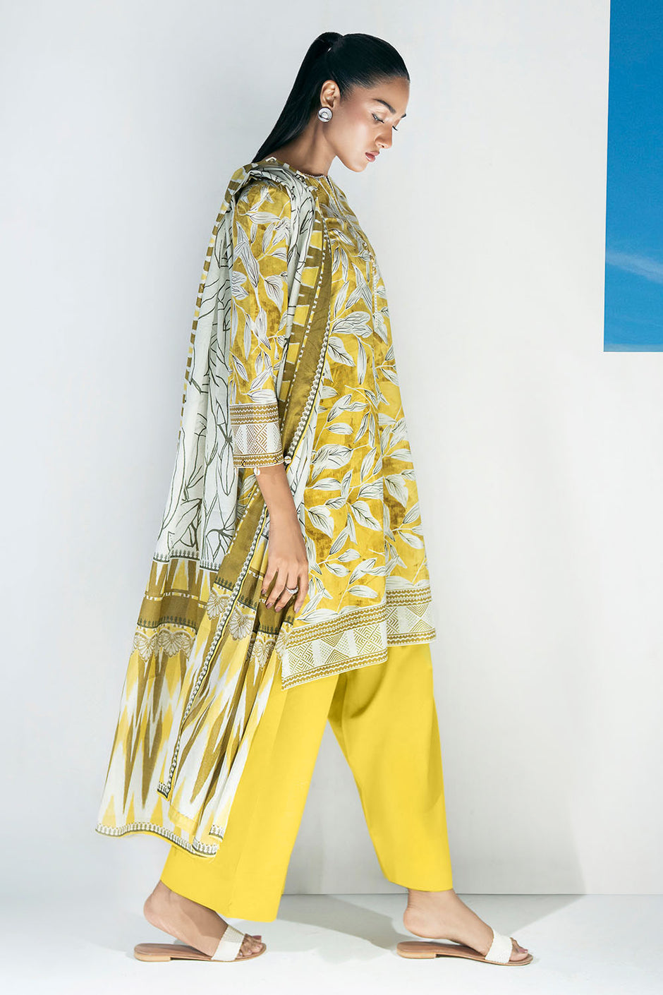 3 Piece Printed Lawn Suit