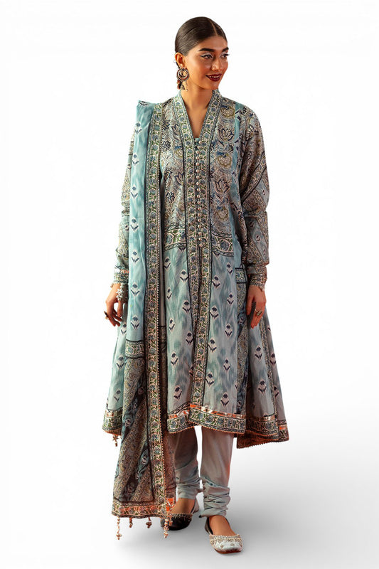 3 Piece Printed Lawn Suit with Dupatta CL-62303