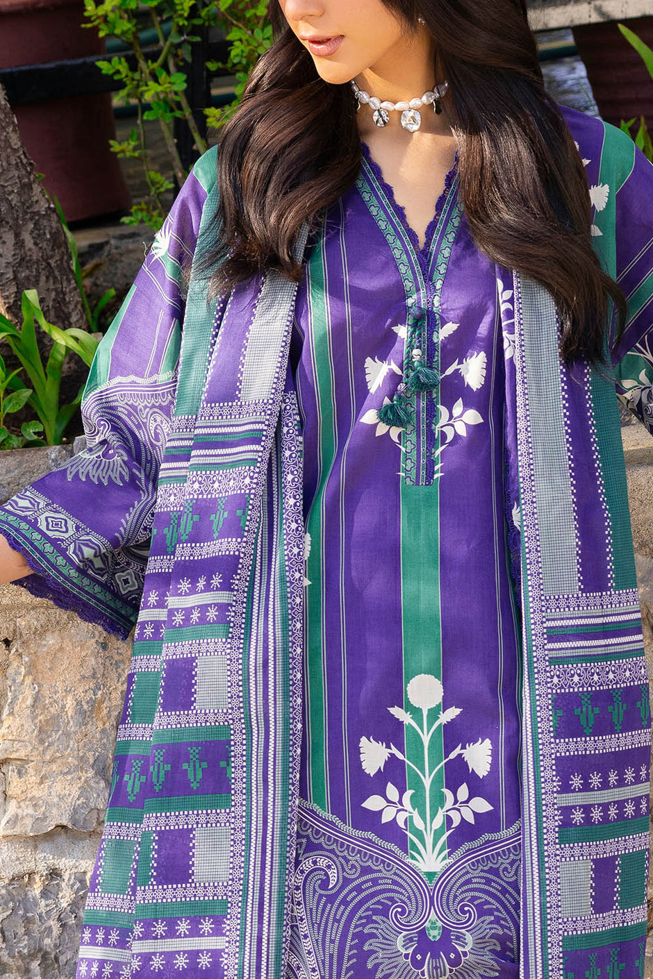 3 Piece Printed Lawn Suit