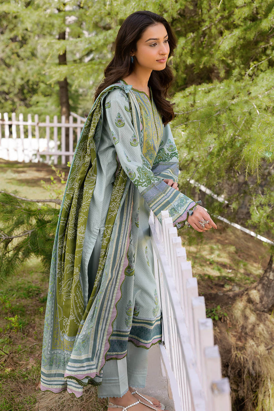 3 Piece Printed Lawn Suit