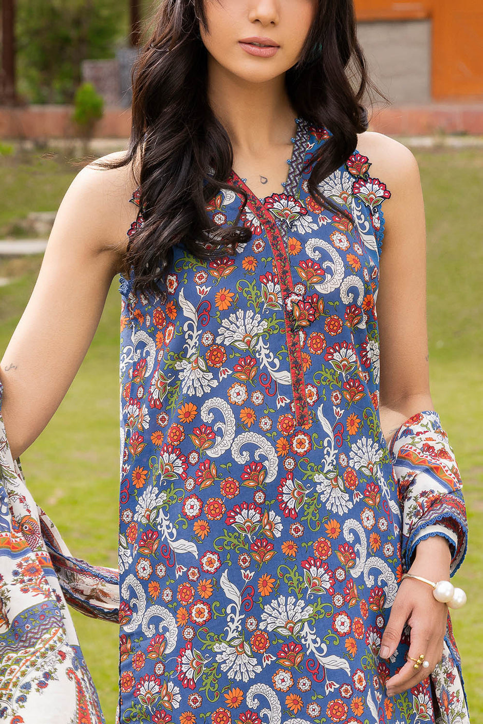3 Piece Printed Lawn Suit