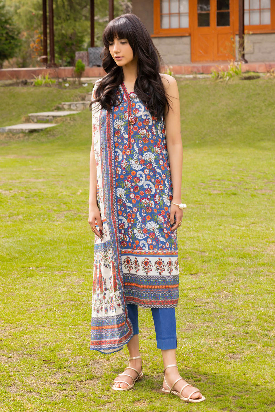 3 Piece Printed Lawn Suit