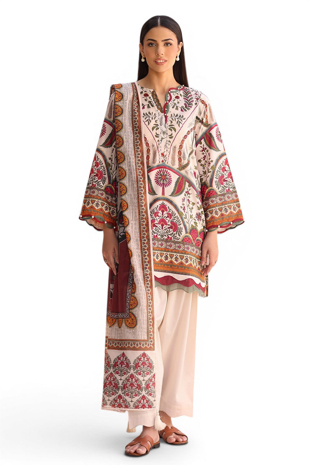 3 Piece Printed Lawn Suit
