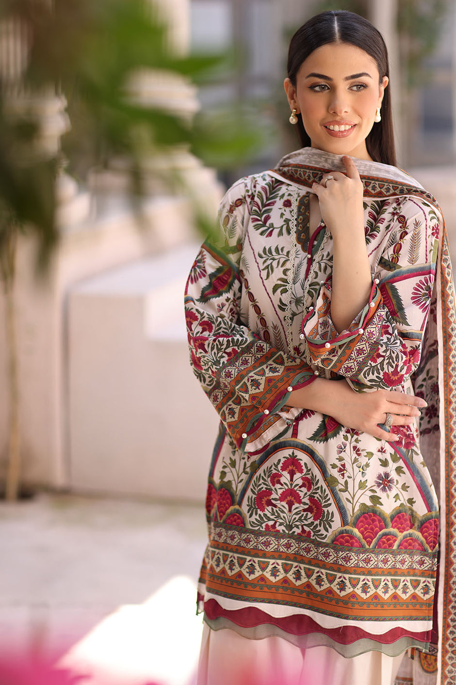 3 Piece Printed Lawn Suit
