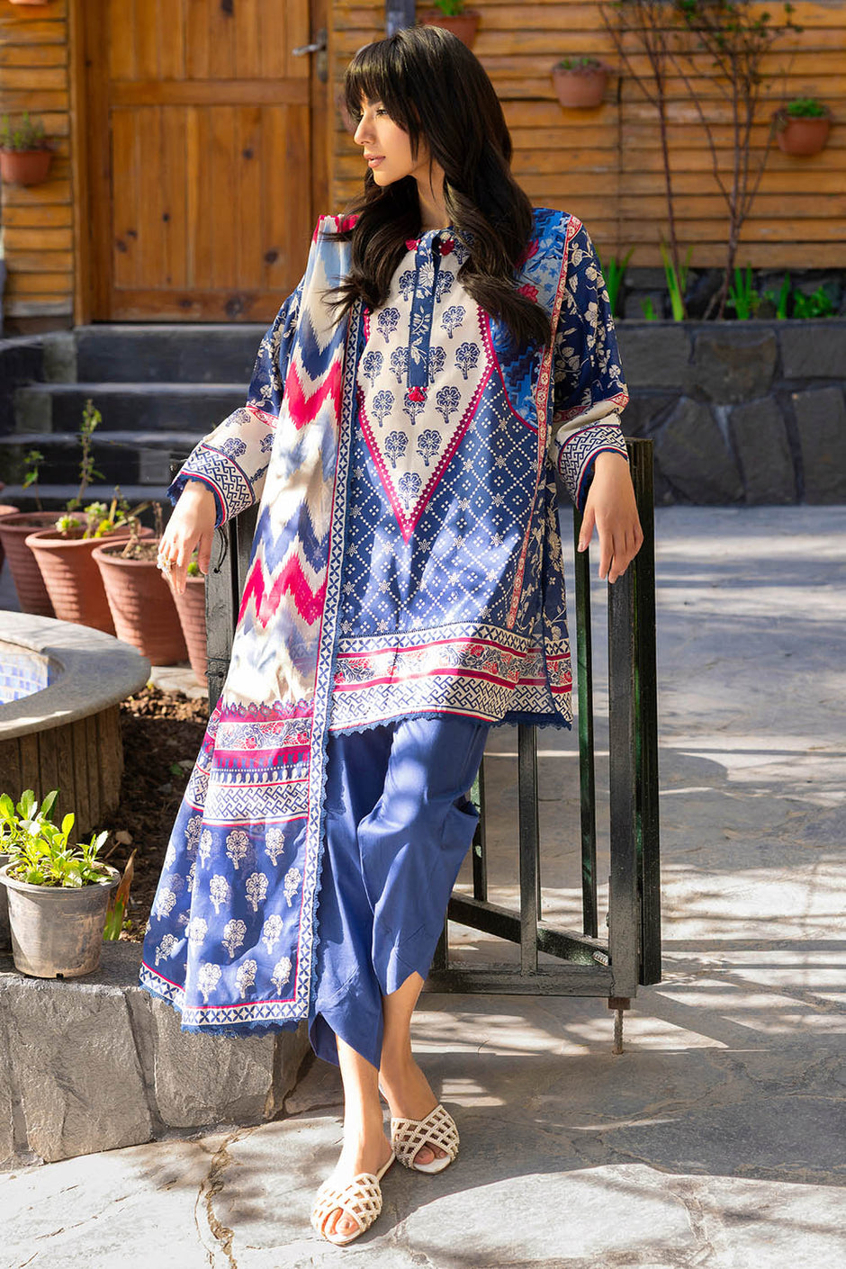 3 Piece Printed Lawn Suit