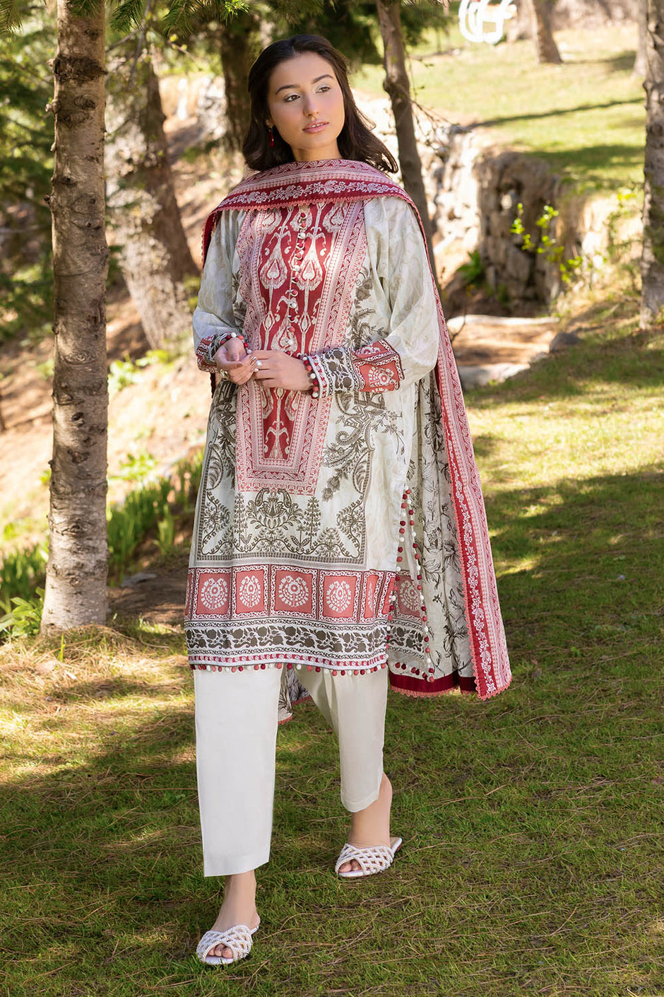 3 Piece Printed Lawn Suit