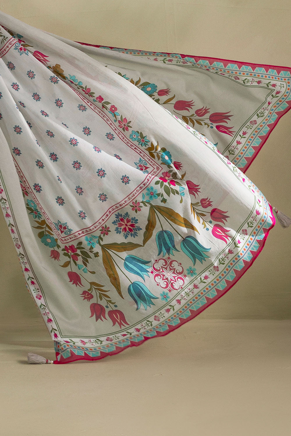 3 Piece Printed Lawn Suit with Dupatta