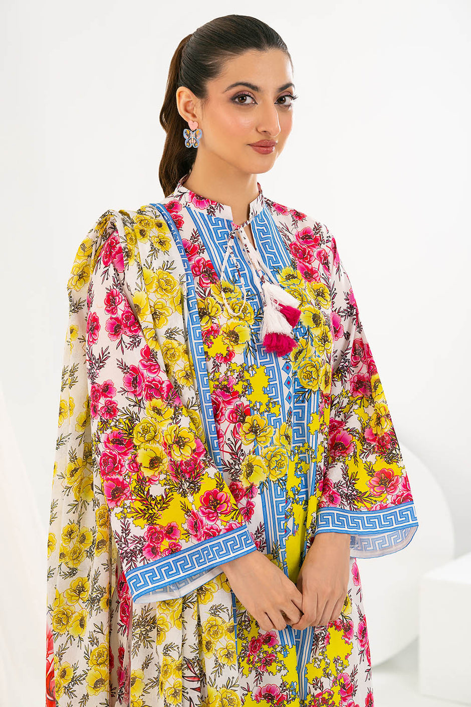 3 Piece Printed Lawn Suit