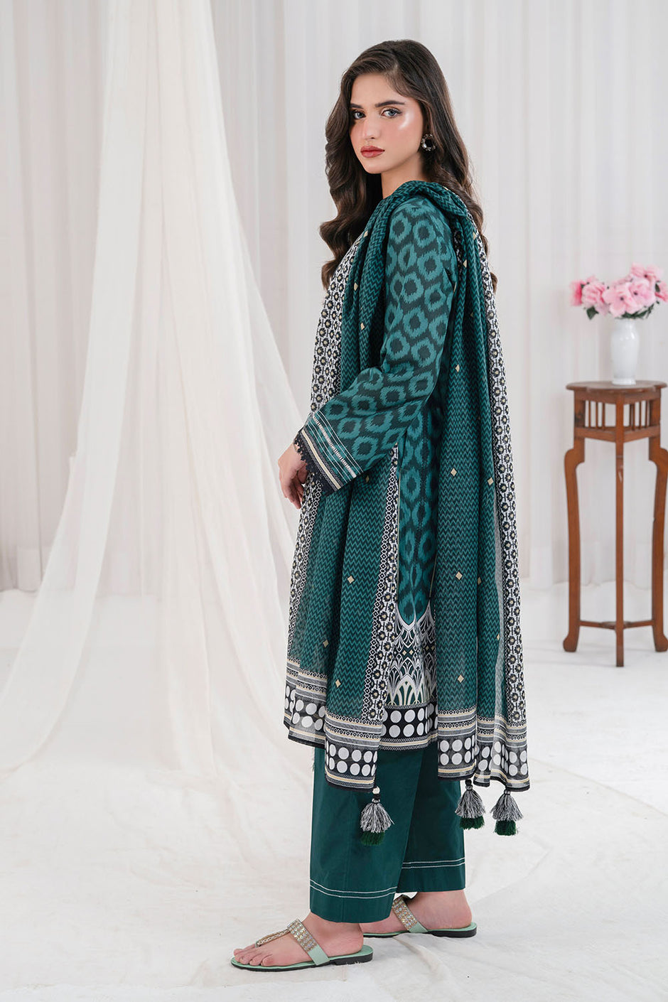 3 Piece Printed Lawn Suit