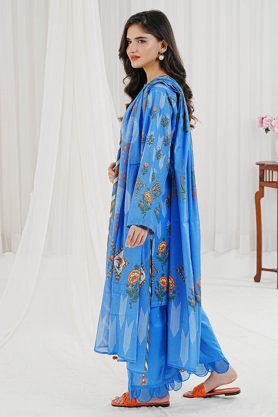 3 Piece Printed Lawn Suit