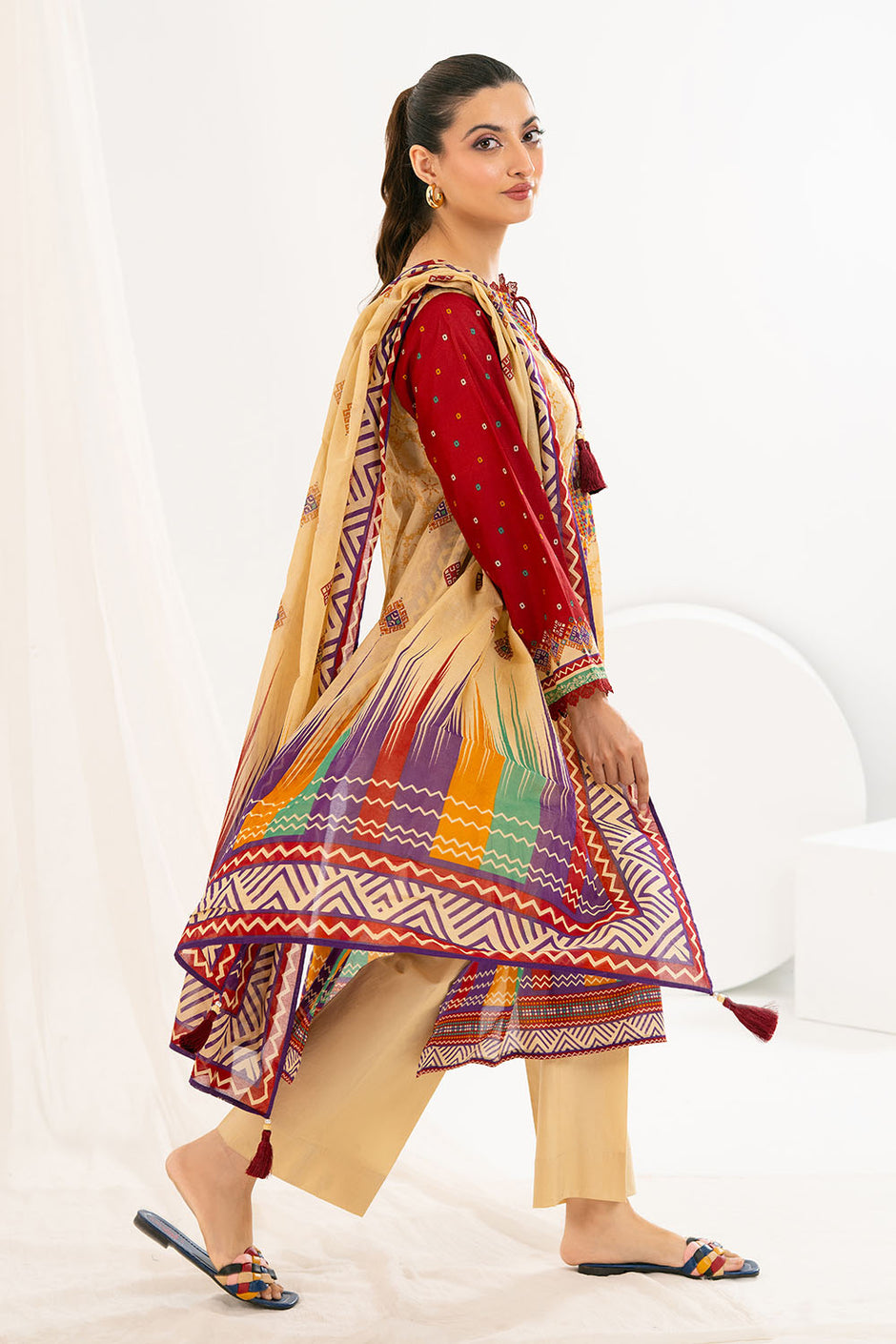 3 Piece Printed Lawn Suit