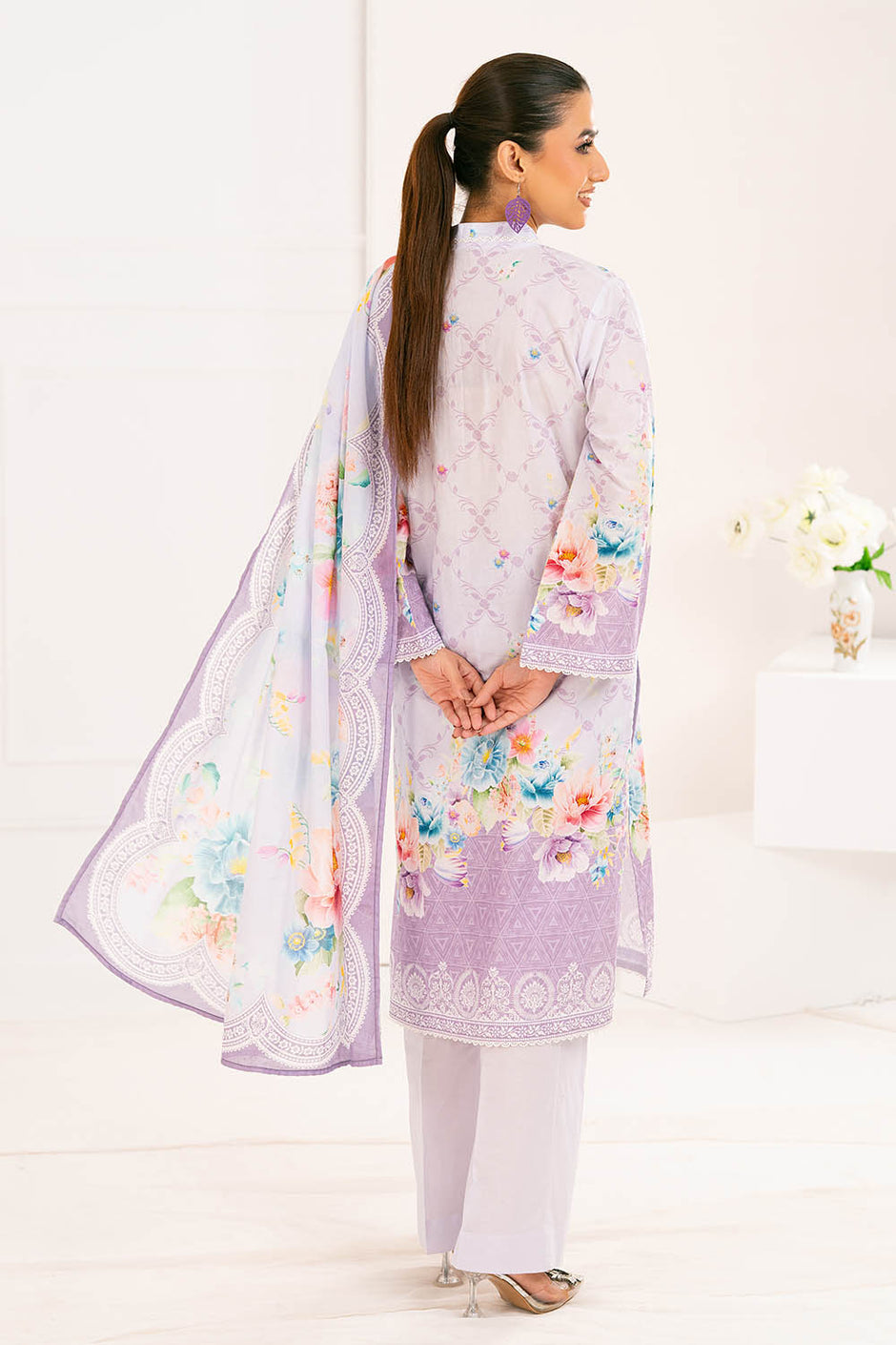 3 Piece Printed Lawn Suit