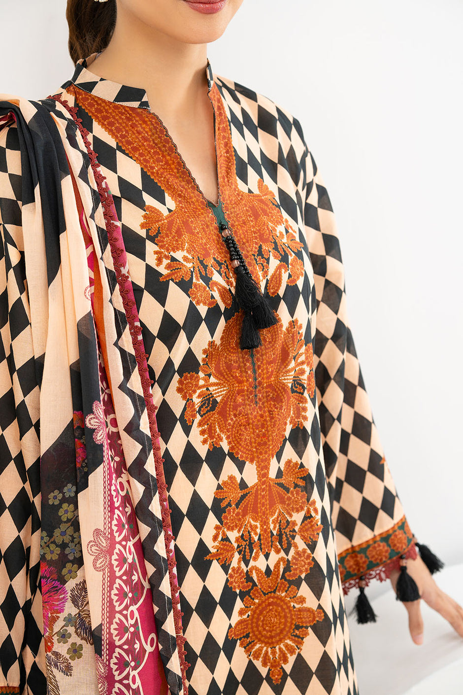 3 Piece Printed Lawn Suit