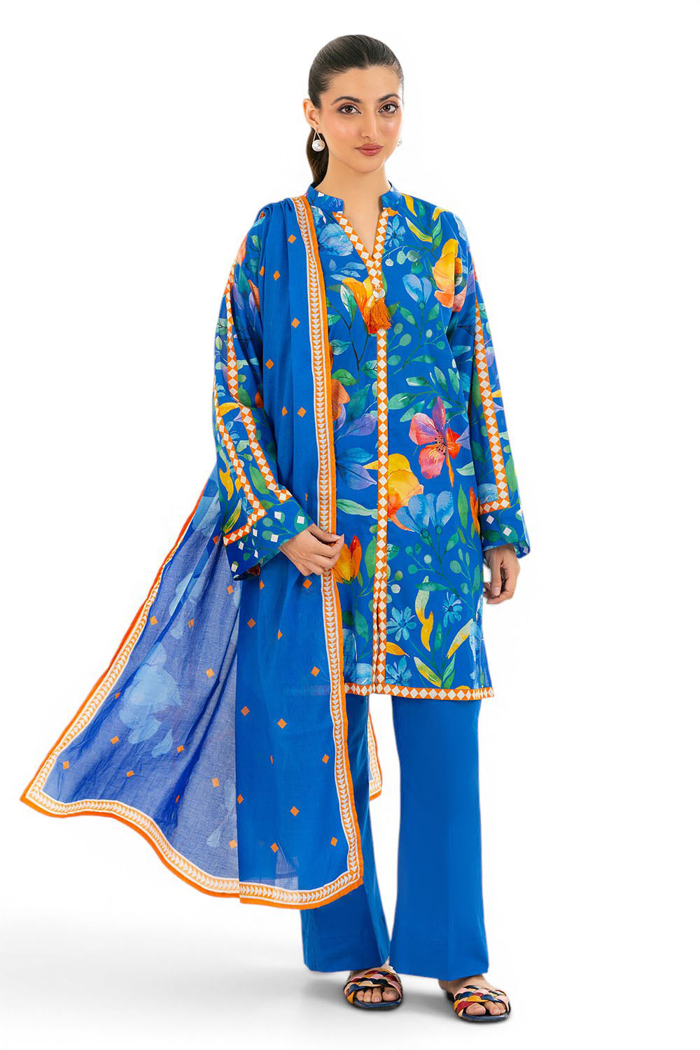 3 Piece Printed Lawn Suit