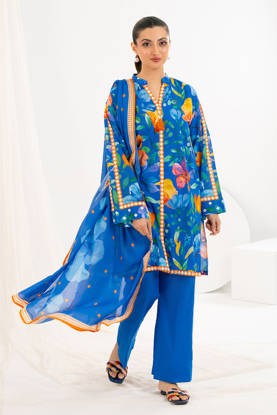 3 Piece Printed Lawn Suit